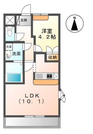 エルビス今里Ⅲの物件間取画像